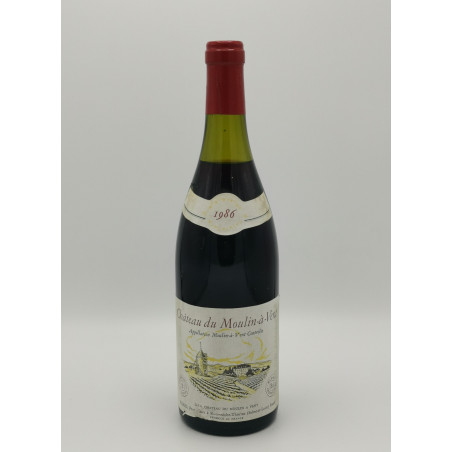 Moulin à Vent 1986 Château du Moulin à Vent 75 cl 75,00 € Beaujolais chez Millésimes à la Carte