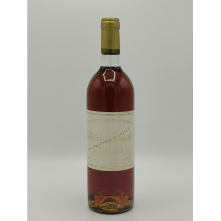 Château Broustet Barsac 1986 Grand Cru Classé de Sauternes 75cl 85,00 € Bordeaux chez Millésimes à la Carte