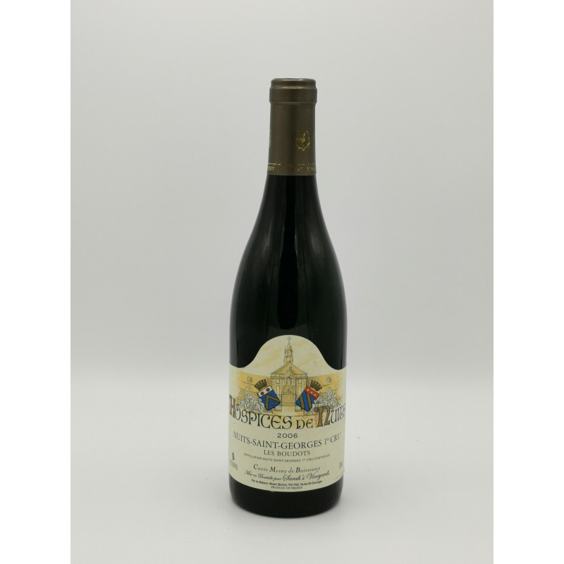 Nuits Saint Georges 1er Cru Les Boudots 2006 Cuvée Mesny de Boisseaux Hospices de Nuits 75 cl 159,00 € Vins des Hospices chez...