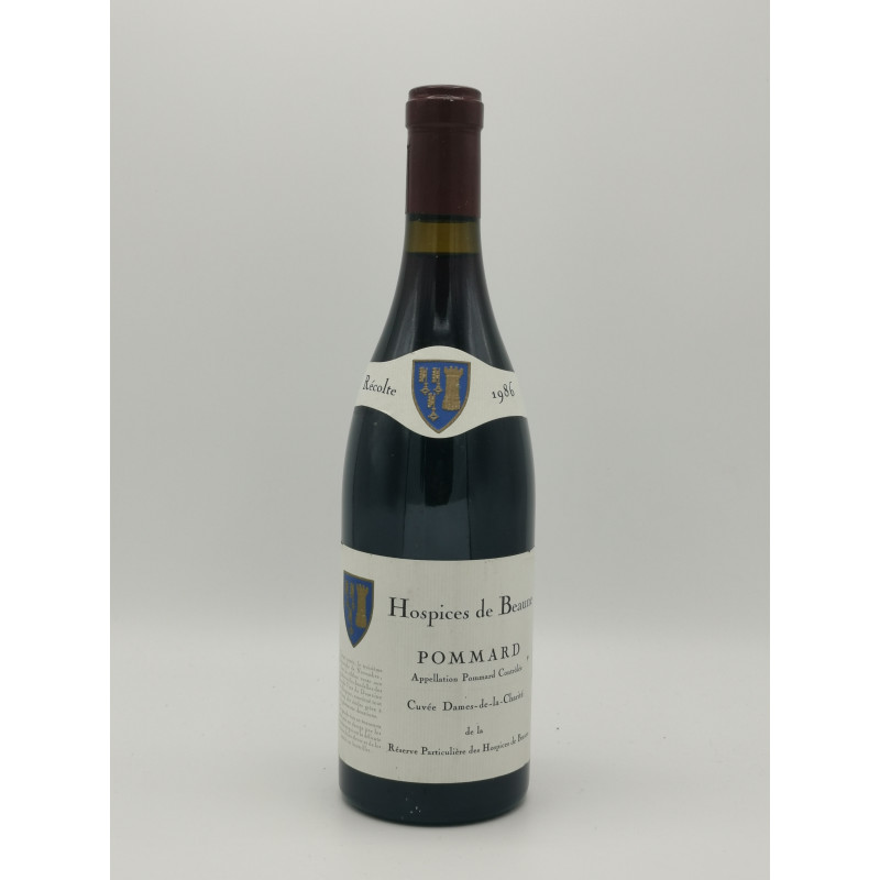 Pommard 1986 Cuvée Dames de la Charité Hospices de Beaune 75cl 175,00 € Vins des Hospices chez Millésimes à la Carte