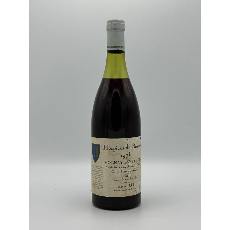 Volnay Santenots 1er Cru 1976 Jehan de Massol Hospices de Beaune 75cl 295,00 € Vins des Hospices chez Millésimes à la Carte
