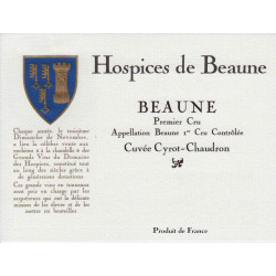 Beaune 1er Cru Cuvée Cyrot Chaudron 1997 Domaine des Hospices de Beaune 1997 119,00 € Beaune Premier Cru Cuvée Cyrot Chaudron...